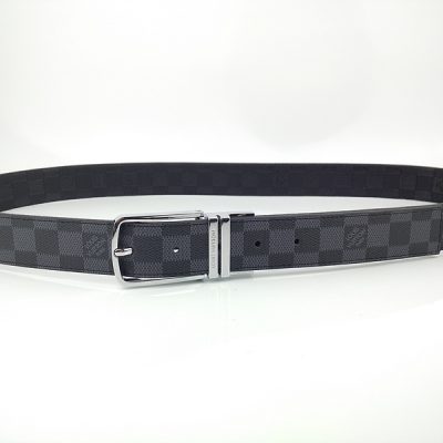 Luxury Replica Louis Vuitton L164-80 Silver Belt 35mm