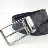 Best Replicas Bags - Replica LV Belt L163-80 35mm Silver Buckle - Luxury Style Shop For Best Louis Vuitton LV Replica Bags With Cheap Price