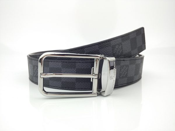 Replica LV Belt L163-80 35mm Silver Buckle - Luxury Style - Image 4