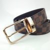 Best Replicas Bags - Replica LV Belt L162-80 35mm Gold Buckle Shop For Best Louis Vuitton LV Replica Bags With Cheap Price