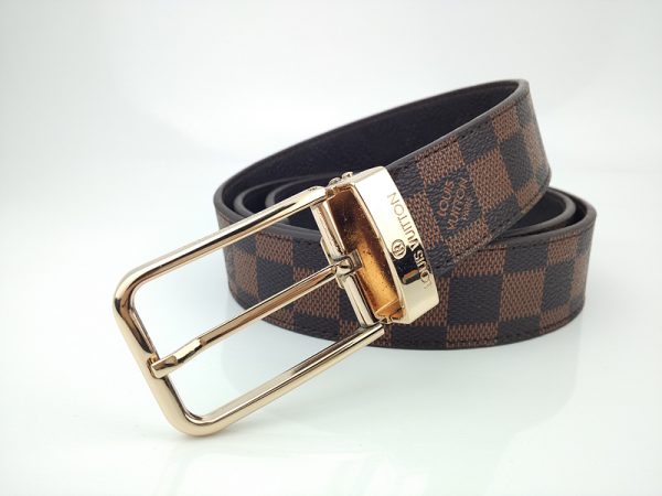 Replica LV Belt L162-80 35mm Gold Buckle - Image 2