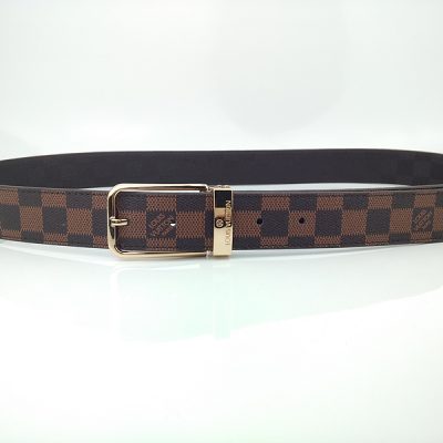 Replica LV Belt L162-80 35mm Gold Buckle