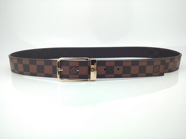 Replica LV Belt L162-80 35mm Gold Buckle