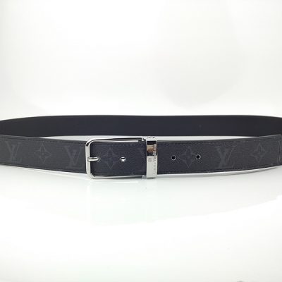 Replica Louis Vuitton Belt L161-80 35MM Silver Buckle