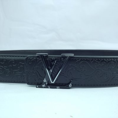 Replica Louis Vuitton L153-75 Silver Belt 38Mm