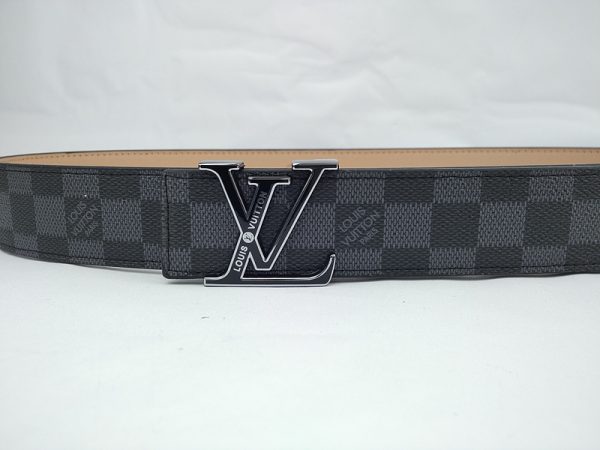 Replica Louis Vuitton L135-70 Belt 38mm Silver Finish