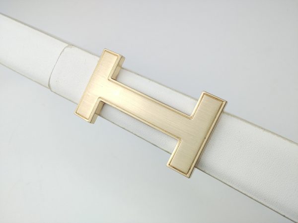 Replica Hermes Belt H30-75 25mm Gold Buckle Strap - Image 3