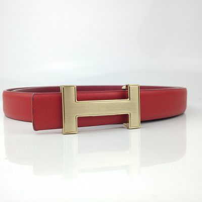 Hermes H28-75 Replica Belt 25mm Gold Buckle