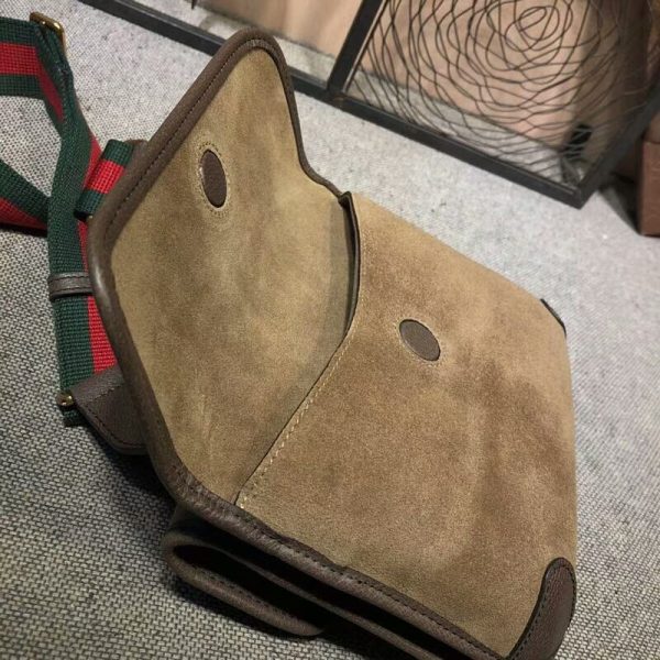 Gucci Neo Vintage Messenger Bag - Coffee, Small 501050 Replica - Image 8