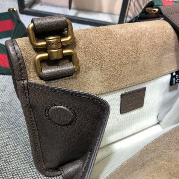 Gucci Neo Vintage Messenger Bag - Coffee, Small 501050 Replica - Image 5