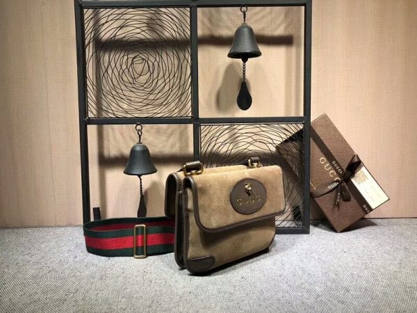 Gucci Neo Vintage Messenger Bag - Coffee, Small 501050 Replica - Image 2