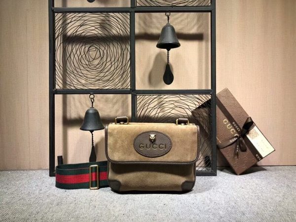 Gucci Neo Vintage Messenger Bag - Coffee, Small 501050 Replica