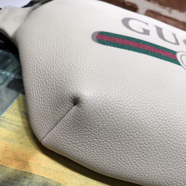 Replica Gucci Leather Belt Bag in Black/White - Stylish & Functional - Image 16