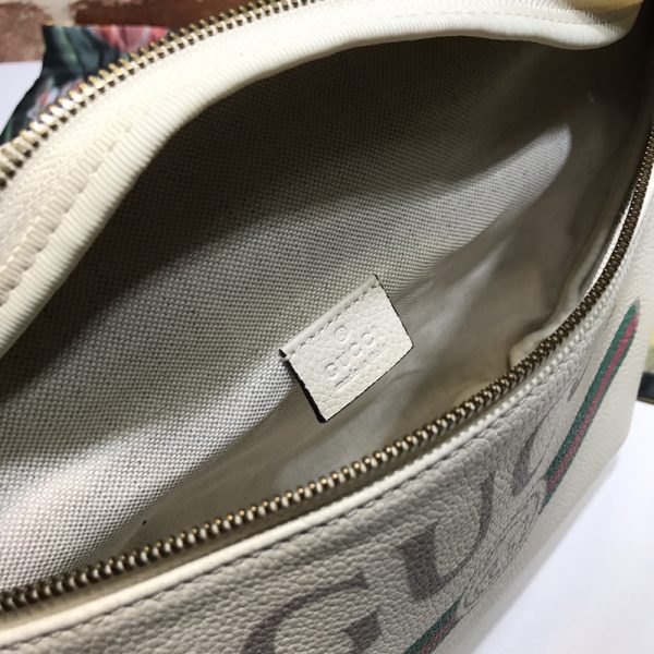 Replica Gucci Leather Belt Bag in Black/White - Stylish & Functional - Image 17