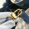 Best Replicas Bags - Replica Louis Vuitton Neonoe MM White Plaid Handbag M44022 Shop For Best Louis Vuitton LV Replica Bags With Cheap Price