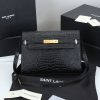 Best Replicas Bags - Replica YSL Manhattan Crocodile-Embossed Leather Shoulder Bag Shop For Best Louis Vuitton LV Replica Bags With Cheap Price