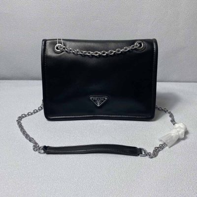 Prada Saffiano Leather Mini Pouch Replica - Style 2021415