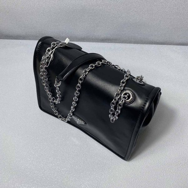Prada Saffiano Leather Mini Pouch Replica - Style 2021415 - Image 3