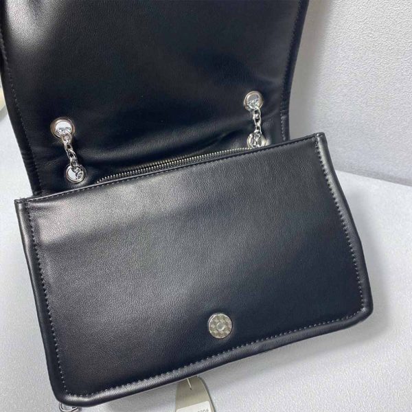 Prada Saffiano Leather Mini Pouch Replica - Style 2021415 - Image 4