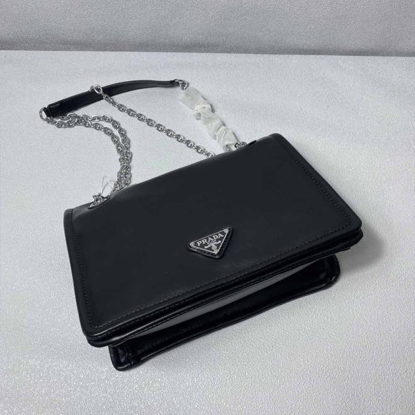 Prada Saffiano Leather Mini Pouch Replica - Style 2021415 - Image 6