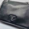 Best Replicas Bags - Prada Saffiano Leather Mini Pouch Replica - Style 2021415 Shop For Best Louis Vuitton LV Replica Bags With Cheap Price