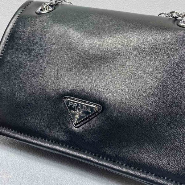 Prada Saffiano Leather Mini Pouch Replica - Style 2021415 - Image 7