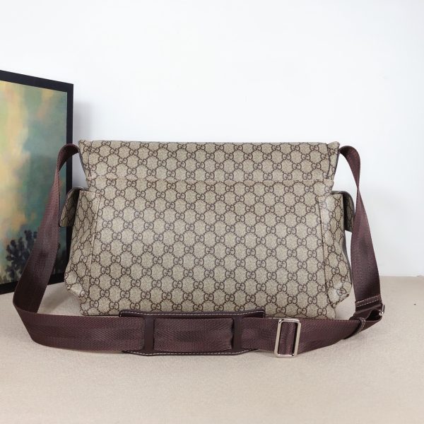 Replica Gucci GG Plus Diaper Bag – Black/Grey, Stylish & Practical - Image 12
