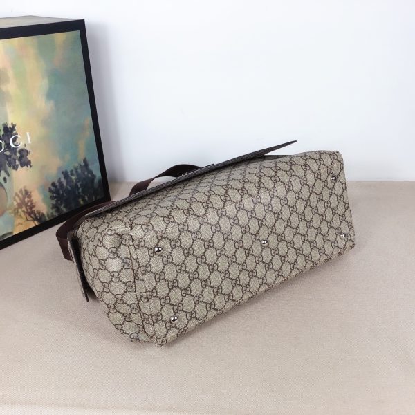 Replica Gucci GG Plus Diaper Bag – Black/Grey, Stylish & Practical - Image 15