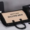 Best Replicas Bags - Replica YSL Rive Gauche Linen & Leather Tote Bag 2149 Shop For Best Louis Vuitton LV Replica Bags With Cheap Price