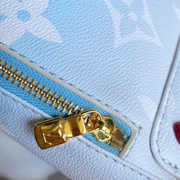 Replica LV Tiny Backpack in Pink & Blue | M45764 Style - Image 12