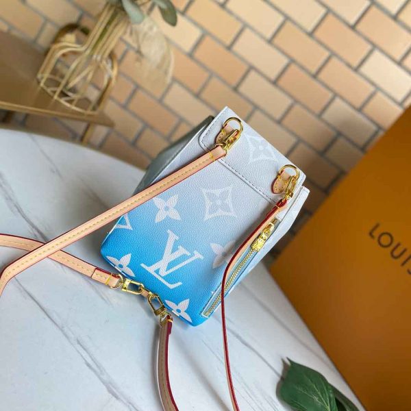 Replica LV Tiny Backpack in Pink & Blue | M45764 Style - Image 14
