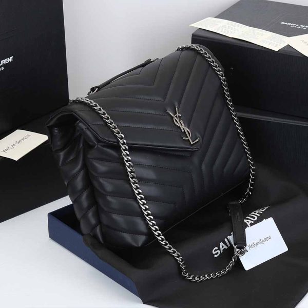 YSL Loulou Medium Matelasse Leather Replica Bag Y 1805 - Image 21