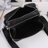 Best Replicas Bags - Replica Dior Black CD Diamond Canvas Messenger Pouch Shop For Best Louis Vuitton LV Replica Bags With Cheap Price