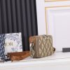Best Replicas Bags - Dior Replica Messenger Pouch – Stylish Brown & Gray Design Shop For Best Louis Vuitton LV Replica Bags With Cheap Price