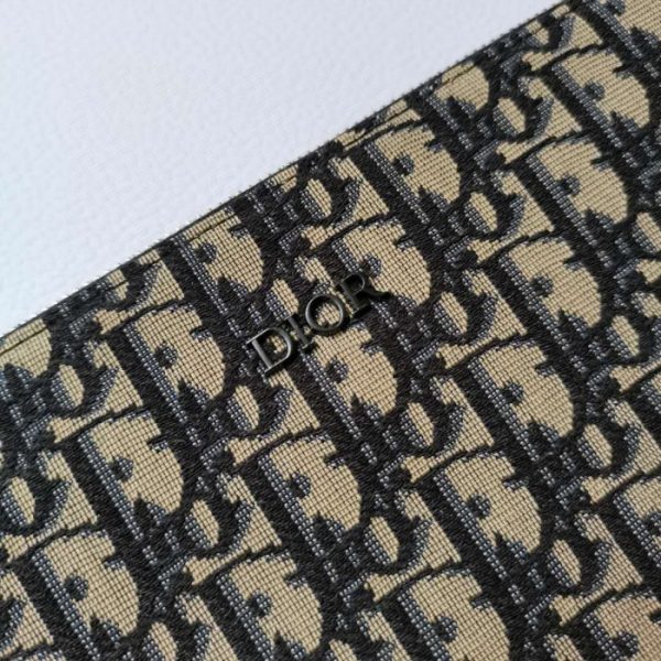 Replica Dior Oblique Jacquard Pouch – Luxury Style - Image 3