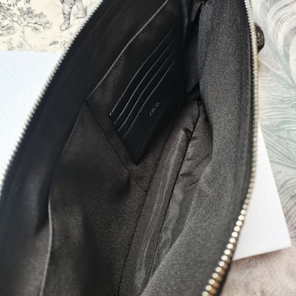 Replica Dior Oblique Jacquard Pouch – Luxury Style - Image 5