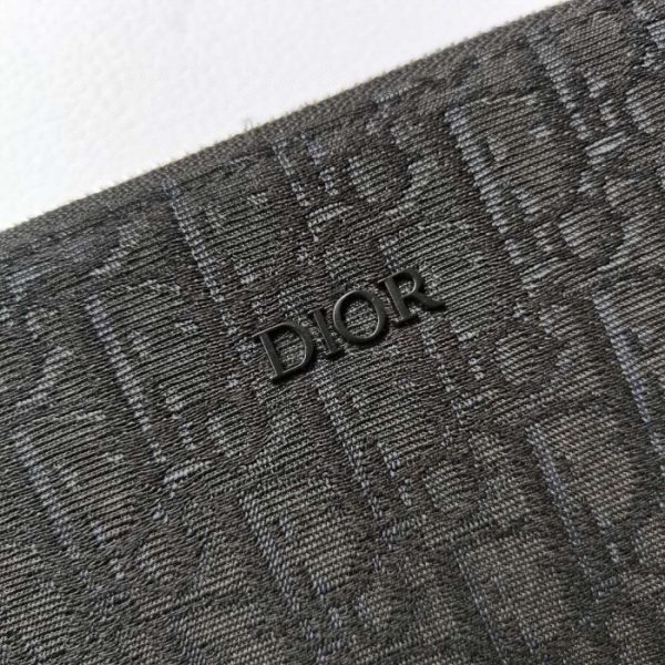 Replica Dior Oblique Jacquard Pouch – Luxury Style - Image 7