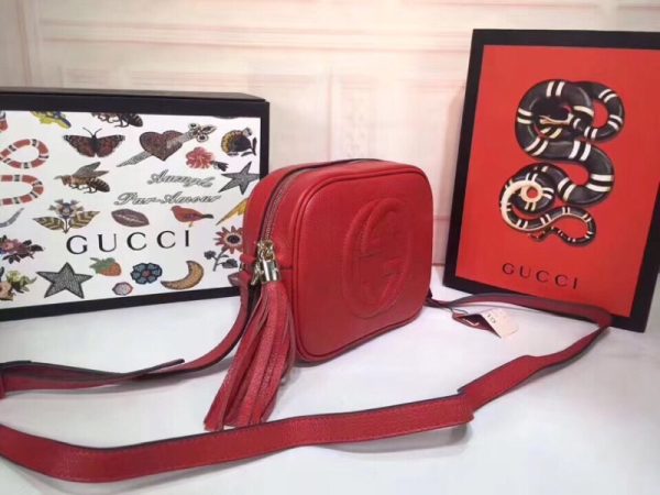 Gucci Soho Small Leather Disco Bag Replica - Image 11