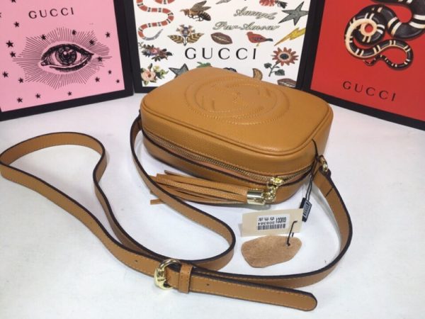 Gucci Soho Small Leather Disco Bag Replica - Image 5