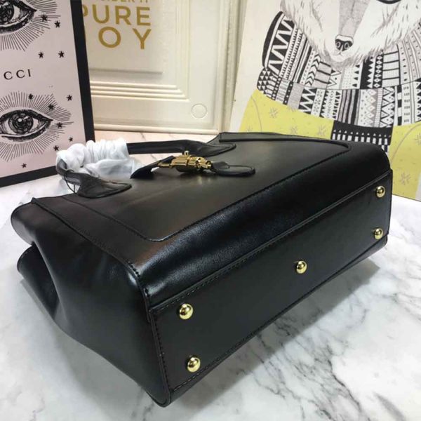 Replica Gucci Jackie 1961 Large Tote - Red/Black/Grey - Image 13