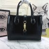 Best Replicas Bags - Replica Gucci Jackie 1961 Large Tote - Red/Black/Grey Shop For Best Louis Vuitton LV Replica Bags With Cheap Price
