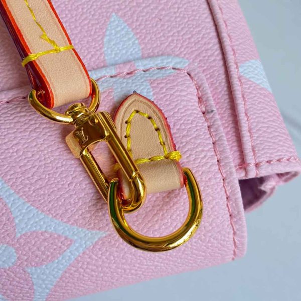 Replica LV Tiny Backpack in Pink & Blue | M45764 Style - Image 5