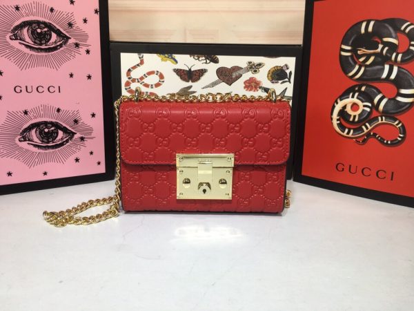 Replica Gucci Padlock Signature Shoulder Bag - Compact & Stylish