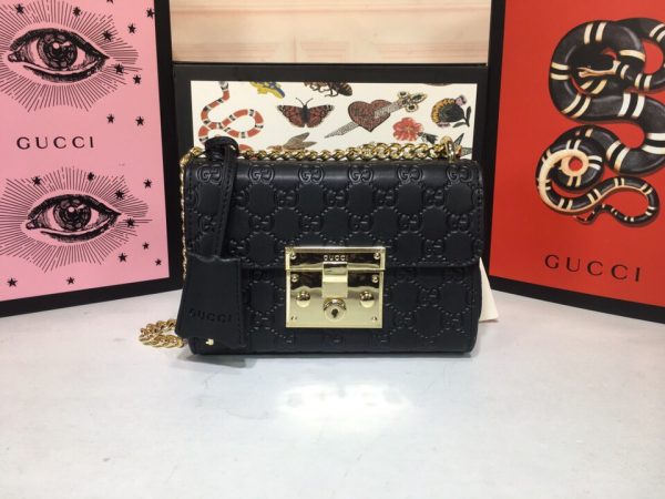 Replica Gucci Padlock Small Signature Shoulder Bag 409487