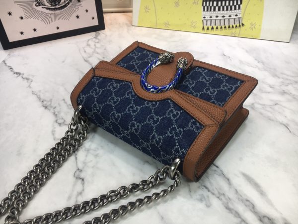 Replica Gucci Blue Dionysus Mini Bag – Stylish Elegance - Image 4