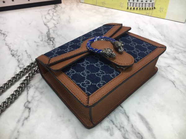 Replica Gucci Blue Dionysus Mini Bag – Stylish Elegance - Image 5