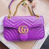 Best Replicas Bags - Replica Gucci Marmont Small Matelasse Shoulder Bag 22cm-26cm Shop For Best Louis Vuitton LV Replica Bags With Cheap Price
