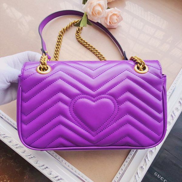 Replica Gucci Marmont Small Matelasse Shoulder Bag 22cm-26cm - Image 15