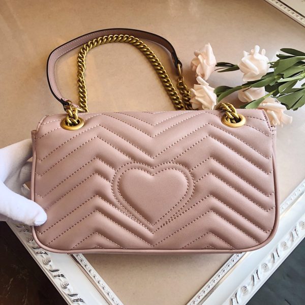 Replica Gucci Marmont Small Matelasse Shoulder Bag 22cm-26cm - Image 18