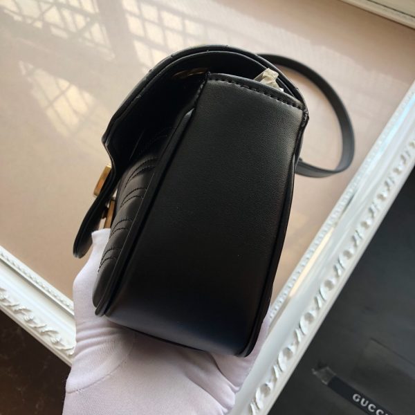Replica Gucci Marmont Small Matelasse Shoulder Bag 22cm-26cm - Image 6